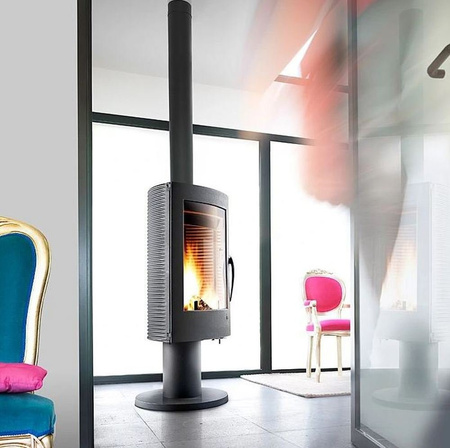 Piec wolnostojący 12kW Pharos (kolor: emalia antracyt) - spełnia anty-smogowy EkoProjekt 86876400