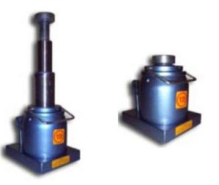 Podnośnik hydrauliczny, teleskopowy (udźwig: 10 T, wysokość maks. z wykręconą śrubą: 430 mm) 58782593