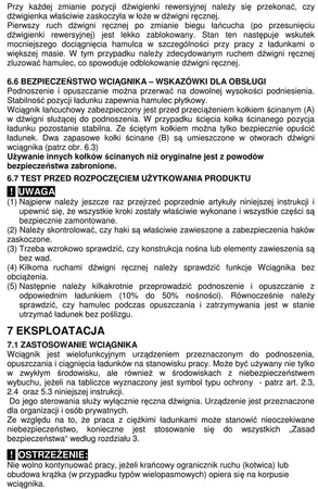 Wyciągarka łańcuchowa dźwigniowa, łańcuch Galla - wersja przeciwwybuchowa (wysokość podnoszenia: 1,5m, udźwig: 1,6 T) 22076962