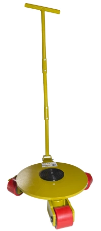 Rolki transportowe do maszyn TRETOS Delta rotacyjne 360°, 3 T (TR-3360)
