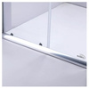 Drzwi prysznicowe 120cm przesuwne ścianka szkło 6mm 23178238
