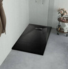 Brodzik prysznicowy prostokatny do lazienki czarny (wymiary: 120 x 70 x 2,6 cm) 22778038