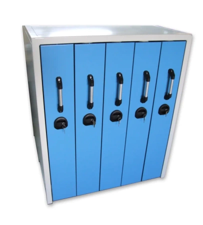 Szafa z 5 wysuwanymi przedziałami do opraw narzędziowych CNC (wymiary: 2120x1060x1100 mm) 16083250