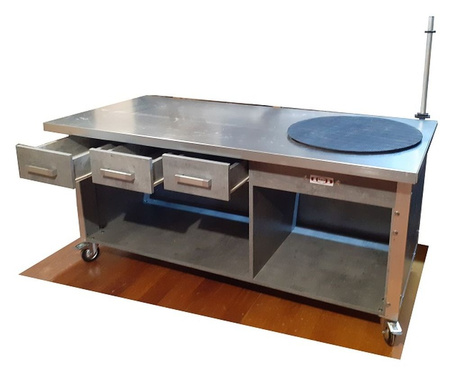 Stół do pakowania z szufladami (wymiary: Dł. 170 cm. wys. 80 cm. szer.80 cm) 91082790