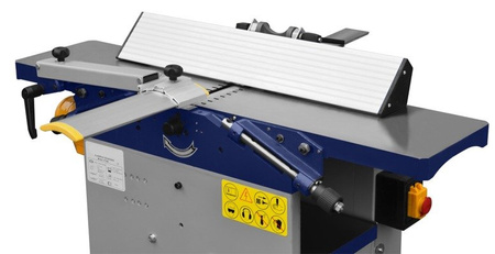 Strugarko-grubościówka + odciąg trocin (średnica wału nożowego: 75mm, maks. szerokość wyrówniarki: 250mm, moc silnika: 2 / 2,6 kW) 02861456