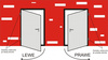 Drzwi zewnętrzne kompozytowe (kolor: biały, strona: lewa, szerokość: 100 cm) 26271903