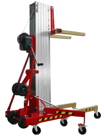 Podnośnik towarowy z wciągarką z automatycznym hamulcem (maks. wysokość podnoszenia: 6 m, maks. udźwig: 320 kg) 27481901