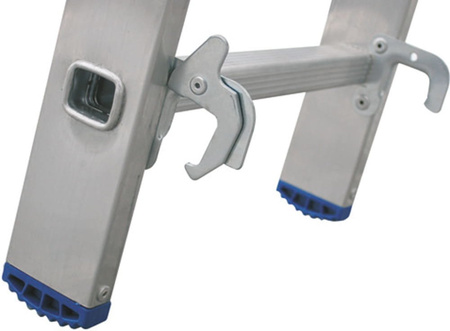 Drabina 2-elementowa aluminiowa Drabex 2x7 (wysokość robocza: 4,59m) 99674738