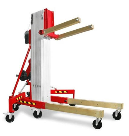 Podnośnik towarowy z wciągarką z automatycznym hamulcem (maks. wysokość podnoszenia: 5 m, maks. udźwig: 300 kg) 27481899