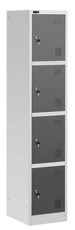 Szafa metalowa Fromm & Starck - 4 komory (wymiary: 38 x 45 x 185 cm) 45674775