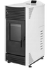 Piec kominek kocioł na pellet 4,3-14,3kW z płaszczem wodnym 2,4-12,2kW (kolor: biały) - spełnia anty-smogowy EkoProjekt 99681707