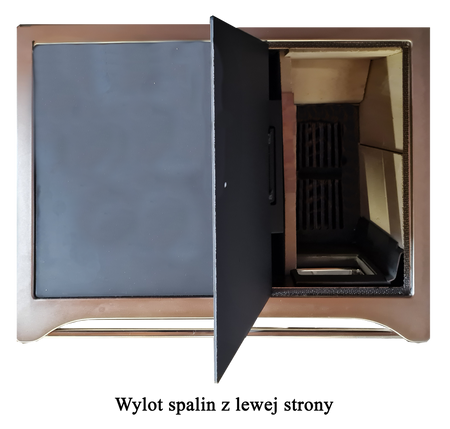 Kuchnia, angielka z piekarnikiem 7kW na drewno, bez płaszcza wodnego (kolor: brązowy) 50082887