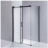 Kabina prysznicowa 110x80 szkło 8mm czarna 23178212
