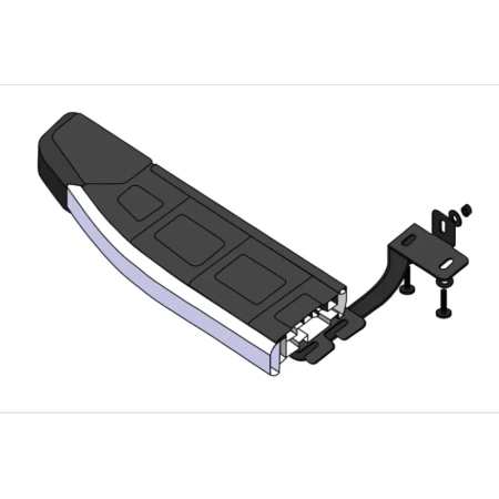 Stopnie boczne - Renault Trafic 2001-2014 long (długość: 252 cm) 01655760