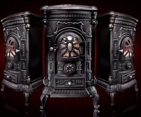 Piec koza żeliwny 8-10kW (kolor: czarny) - spełnia anty-smogowy EkoProjekt 04483310