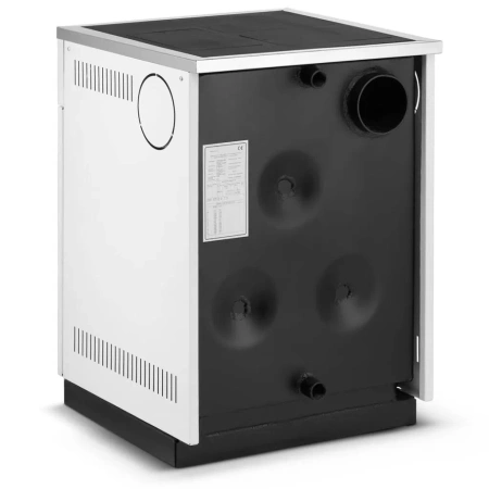 Kuchnia węglowa kocioł c.o. piec kominek z płaszczem wodnym 20-23kW (kolor: biały, średnica wylotu spalin: 130 mm) - spełnia anty-smogowy EkoProjekt 99682568