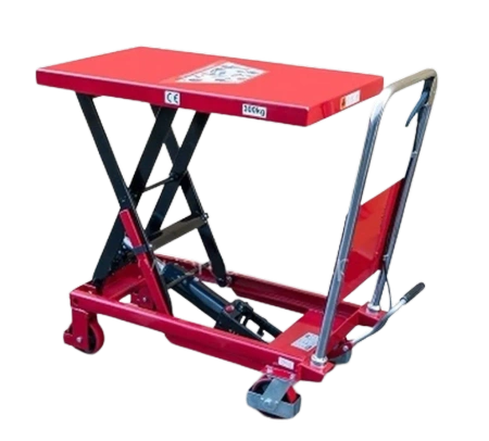 Wózek platformowy nożycowy (udźwig: 800 kg, wymiary platformy: 1000x510 mm, wysokość podnoszenia min/max: 420-1010 mm) 62666892