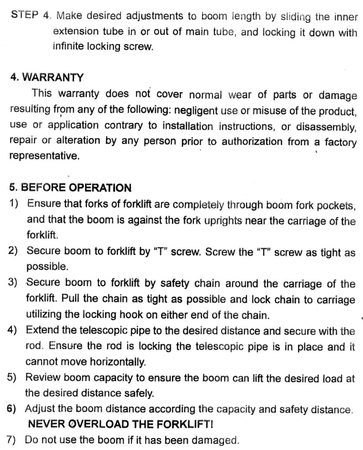 Dźwig do wózka widłowego GermanTech (udźwig: od 640 do 3000 kg) 99724832