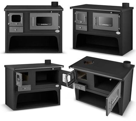 Piec koza kuchenka kuchnia węglowa westfalka 7-9kW (kolor: antracyt, średnica wylotu spalin: 130mm) - spełnia anty-smogowy EkoProjekt 99682641