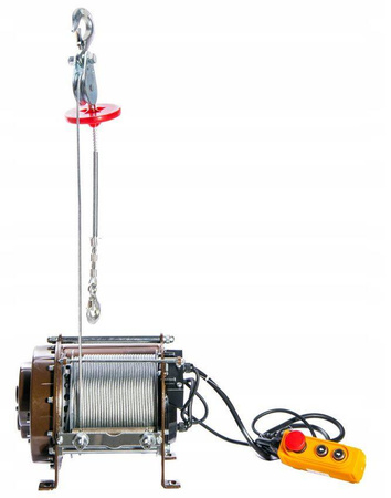 Wciągarka elektryczna linowa 400 kg 32 m 24980240