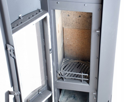 Piec wolnostojący stalowy 6-10kW na drewno (średnica wylotu spalin: 120mm) - spełnia anty-smogowy EkoProjekt 65882974