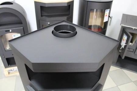 Piec piecyk kominek na drewno 9kW narożny - spełnia anty-smogowy EkoProjekt 48283346