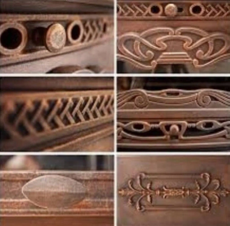 Piec koza żeliwny 6,7/9 kW (kolor: brąz) - spełnia anty-smogowy EkoProjekt 04482069