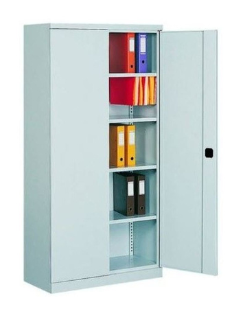 GOREK Solidna szafa metalowa wymagania RODO!, kolor: RAL7035 (jasnoszary) (wymiary: 1990x800x435 mm) 09276455