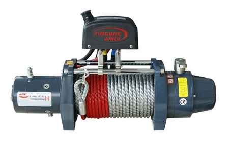Wyciągarka KingOne TDS-12.0H 12000 lbs [5443kg] 12V (lina stalowa: 9,5mm 28m) 81877725