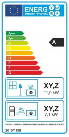Piec wolnostojący z płaszczem wodnym 7,1/11 kW - spełnia anty-smogowy EkoProjekt 04482050