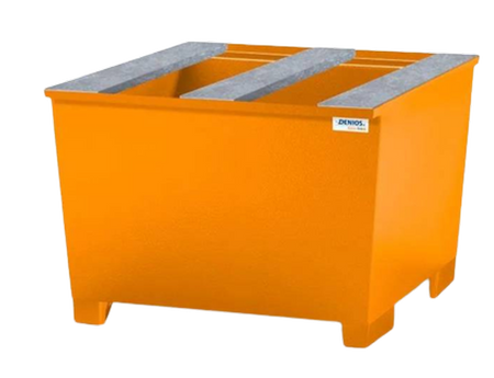 Wanna wychwytowa ze stali na 1 IBC, lakierowana, profile podtrzymujące 1120x1300x1038 1000L 72279294
