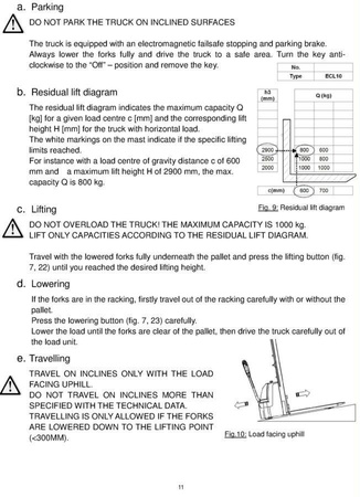 Wózek paletowy elektryczny GermanTech (udźwig: 1000 kg, długość wideł: 1150 mm, wysokość podnoszenia: 3500 mm) 99746695