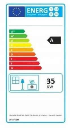 Piec nadmuchowy 35kW, blacha kotłowa 6mm (paliwo: węgiel ekogroszek, pellet) - spełnia anty-smogowy EkoProjekt 95482884