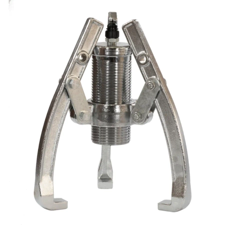 Ściągacz hydrauliczny z pompą pneumatyczną (siła: 30 T, ciśnienie, bar - 700, rozstaw zasięgu: 150...400 mm, głębokość zasięgu: 220mm) 08783103