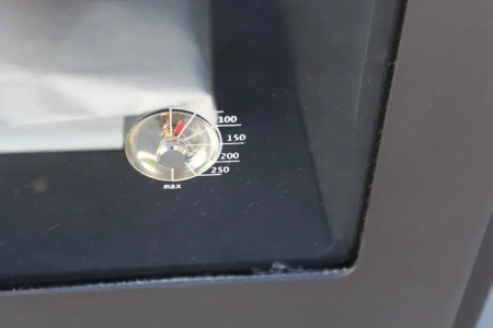 Piec kominek wolnostojący kuchnia, angielka 10,5kW z piekarnikiem, bez płaszcza wodnego - spełnia anty-smogowy EkoProjekt 48280118