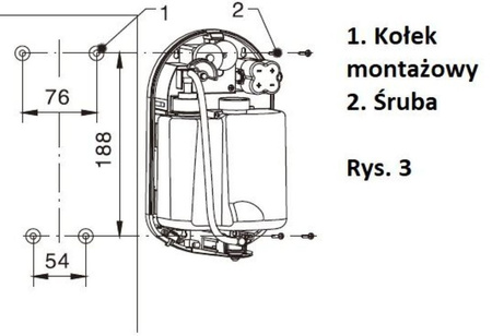 Dozownik automatyczny antybakteryjny bezdotykowy 1L 44578889