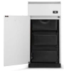 Kuchnia węglowa piec kominek z płaszczem wodnym CO 10-12kW (kolor: biały, średnica wylotu spalin: 120 mm) - spełnia anty-smogowy EkoProjekt 99681704