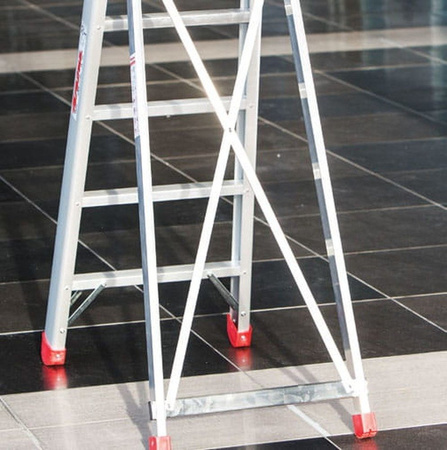 Drabina magazynowa 6 stopniowa FARAONE LADY (wysokość robocza: 3,13m) 99675030
