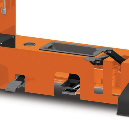 Hydrauliczna prasa warsztatowa wzmocniona z pedałem Unicraft (siła nacisku: 50 t) 32269563