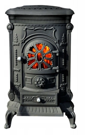 Piec koza żeliwny 8-10kW (kolor: czarny) - spełnia anty-smogowy EkoProjekt 04483310