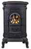 Piec wolnostojący żeliwny 6,5-9kW na drewno (kolor: czarny, średnica wylotu spalin: 120mm) - spełnia anty-smogowy EkoProjekt 65882962