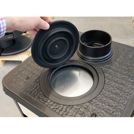 Piec wolnostojący 6kW (kolor: pergamena) - spełnia anty-smogowy EkoProjekt 88879969