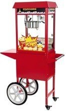 Maszyna do popcornu z wózkiem Royal Catering (moc: 1600W, wydajność: 5 - 6 kg/h) 45643432