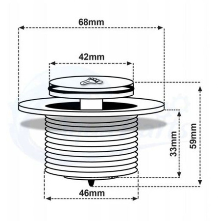 Brodzik prostokątny 120x90 głęboki 15cm biały+syfon 23178268