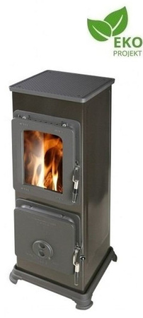 Piec wolnostojący 2,5-7,5kW na drewno i węgiel - do wyboru: kolory pieca (spaliny: tył) - spełnia anty-smogowy EkoProjekt 88869078