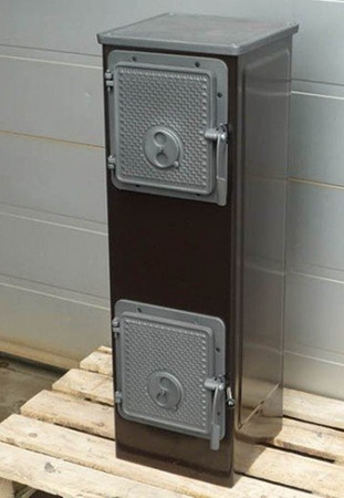 Piec wolnostojący 2,5-7,5kW na drewno i węgiel (wylot spalin: tył) - spełnia anty-smogowy EkoProjekt 88869077