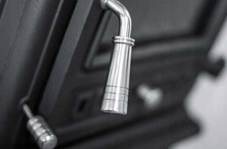 Piec koza żeliwny kominek kominkowy 5,8kW (kolor: czarny) spełnia anty-smogowy EkoProjekt 04480188