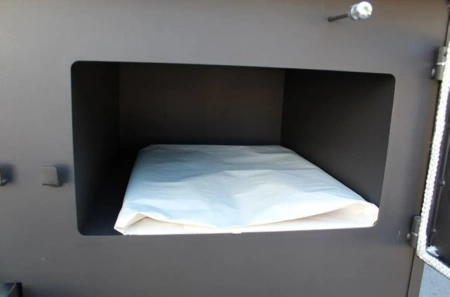 Piec kominek wolnostojący kuchnia, angielka 11kW z piekarnikiem, bez płaszcza wodnego - spełnia anty-smogowy EkoProjekt 48280261