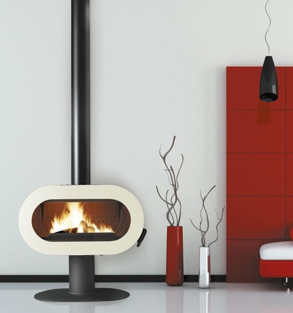 Piec wolnostojący 10kW Fifty (średnica wylotu spalin: 150mm, kolor: emalia kremowa) - spełnia anty-smogowy EkoProjekt 86865686