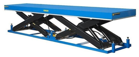 Podnośnik, podest nożycowy (udźwig: 1000 kg, wymiary platformy: 3000x800 mm, wysokość podnoszenia min/max: 300-1500 mm, moc: 1,5kW) 01876618